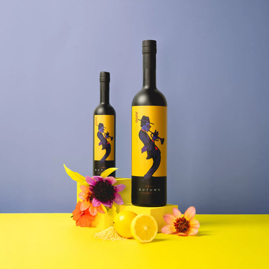 Two bottles of Autumn 2025 Seasonal Gin