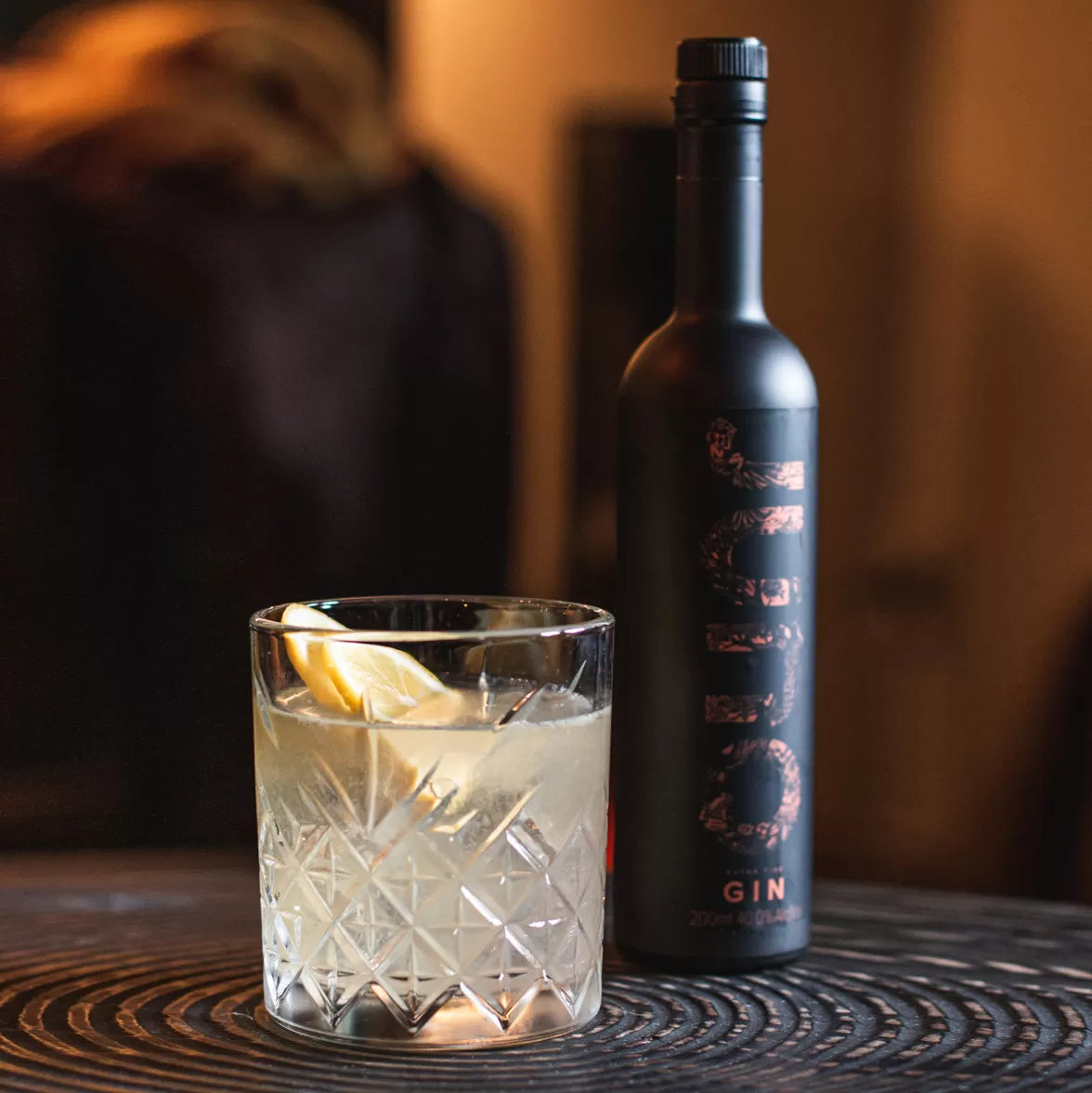 A lifestyle photograph of The Autumnal Gin Pack