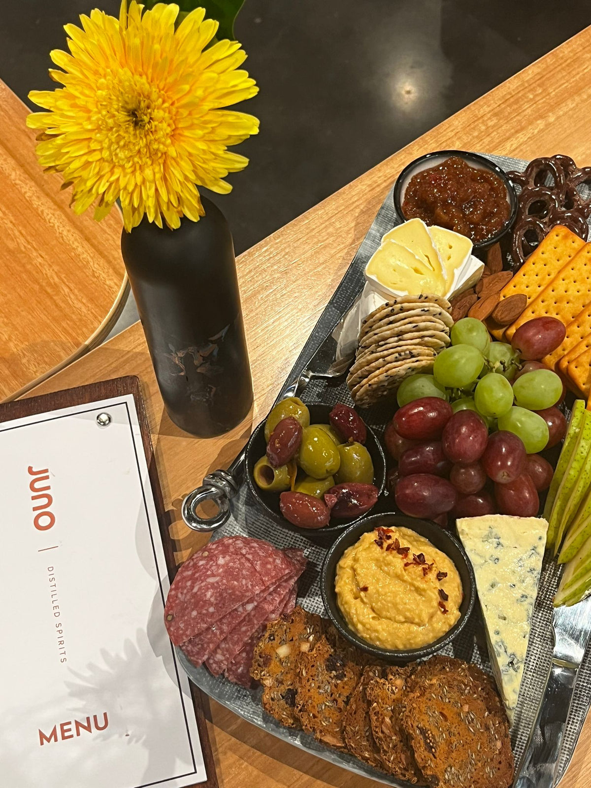Juno Platters are available at the Juno Distillery