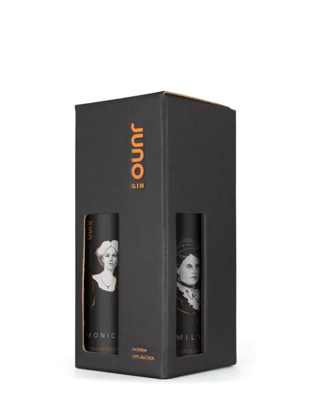 Celebrate Taranaki's trailblazing women with Juno's gin gift pack — 3 botanical gins inspired by their stories, plus our classic Extra Fine London Dry Gin.